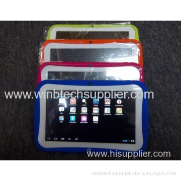 Brand New 7 Inch Kids Tablet Pc With Children Educational Apps Android 4.2 Capacitive Screen Dual Camera 